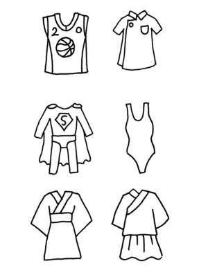 设计秀 原创卡通服装简笔画手绘插画技巧与时尚灵感